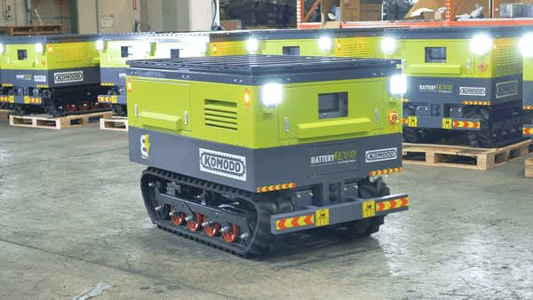 low voltage distribution switchboard with doors open revealing NOARK circuit breakers installed outdoors